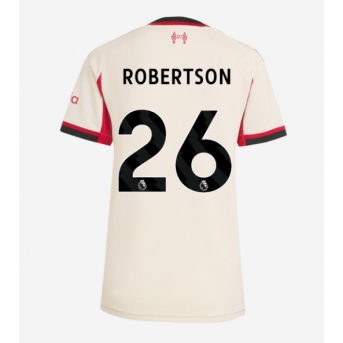 Billige Fotballdrakt Liverpool Andrew Robertson #26 Replika Bortedrakt Dame 2025-26 Kortermet